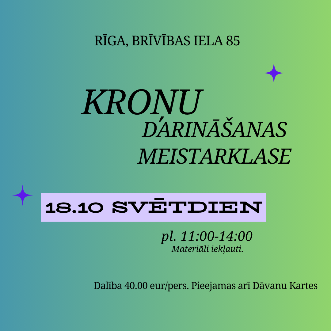 BRĪVU VIETU NAV!